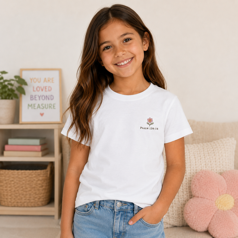 Active Disciple Psalm 139:14 Organic cotton t-shirt