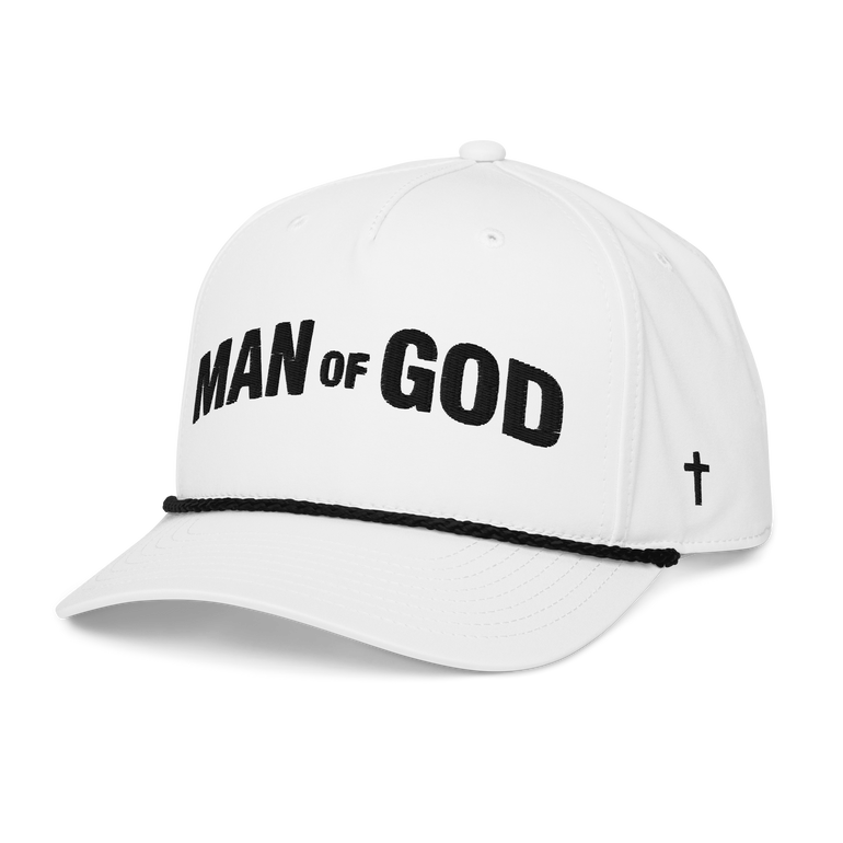 Man Of God rope cap